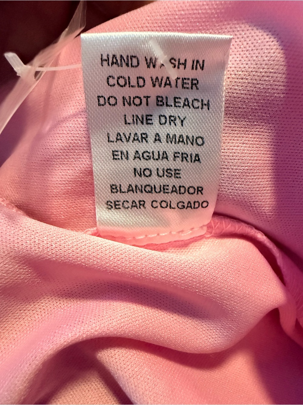 entro Pink Floral Smocked Ruffle Mini Dress - Picture 5 of 7
